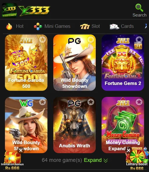 y333 game